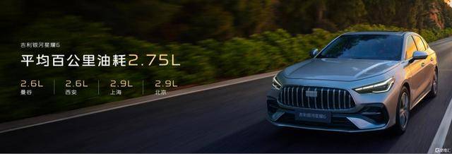 吉利銀河星耀6全球上市,限時6.88萬元起